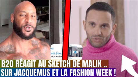 Booba Réagit a la Parodie de Malik Bentalha sur Jacquemus et la