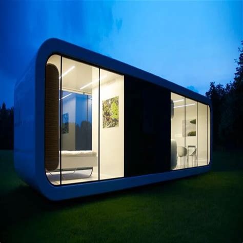 Outdoor Prefab House Living And Working Apple Cabin Customized Modular