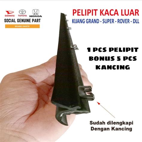 Jual Karet Pelipit Kaca Luar Weather Strip Semua Mobil Universal Kijang