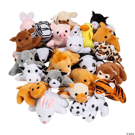 Mini Stuffed Animal Assortment | Oriental Trading