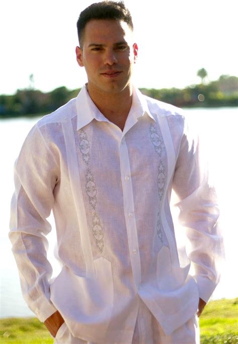 Wedding Guayabera Shirt Pleats Daccord Guayabera Shirt Guayabera