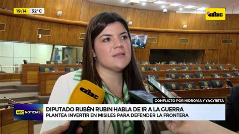 Diputados Rechazan La Declaración De “guerra” De Rubén Rubín A La Argentina Youtube