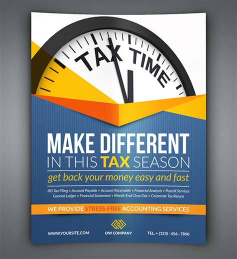 Income Tax Flyer Template 27 Free And Premium Download