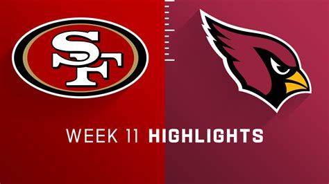 San Francisco 49ers vs. Arizona Cardinals highlights | Week 11