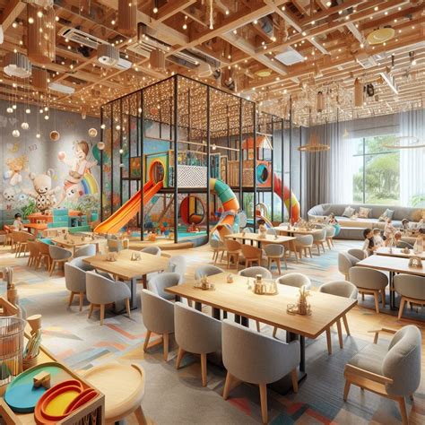 Immersive open concept play cafe play date focused in 2025 | Kids cafe ...