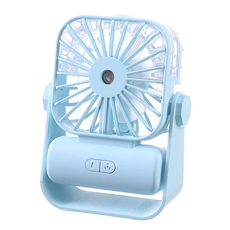 Harpi Desk Fans Small Quiet Portable Fan Rechargeable Solid Color