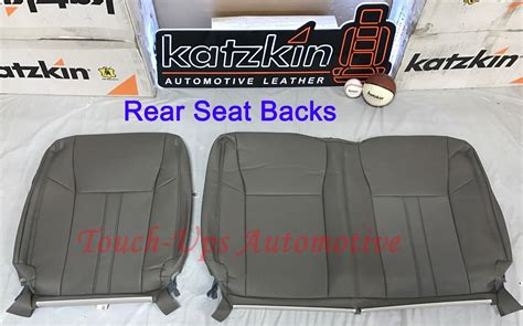 2019 20 Ford F 150 Xlt Stx Supercrew Crew Medium Earth Gray Leather Seat Covers Ebay