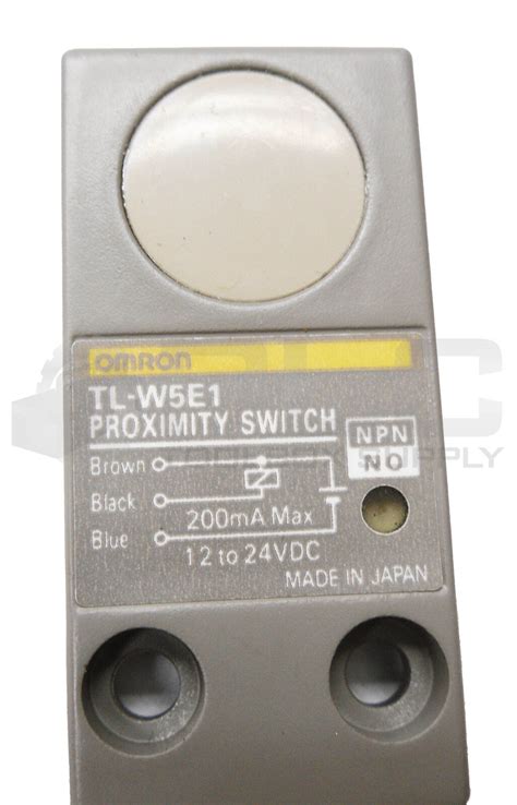 NEW OMRON TL W5E1 PROXIMITY SWITCH 12 24VDC 2M PLC Toolbox Supply