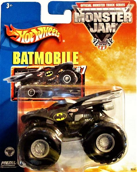 Hot Wheels Monster Jam Metal Collection Mattel Wheels 7 Batman Batmobile 2003