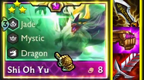 Star Shi Oh Yu Best Cost Dragon Tft Set Dragonlands Youtube