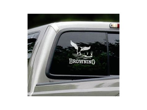 Browning Wildlife Scene Ducks Decals