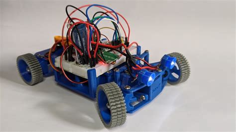 Bluecard Fully D Printed Bluetooth Arduino Rc Car Very Easy To