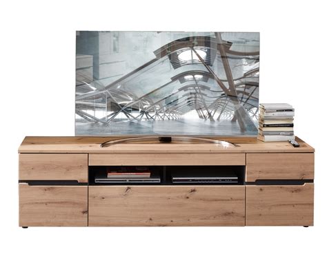 Innostyle Memphis Tv Lowboard Holzwerkstoff Artisan Eiche Optik Graphit