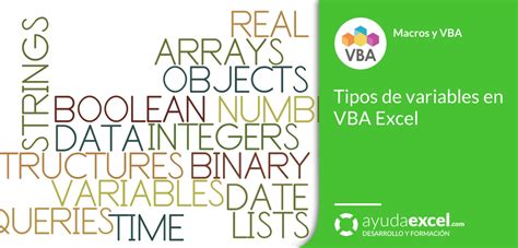 Qu Tipos De Variables Puedo Encontrar En Vba Excel Ayuda Excel