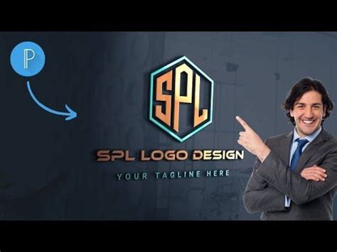 Professional Logo Design Using Pixellab And Photopea Using The Letters