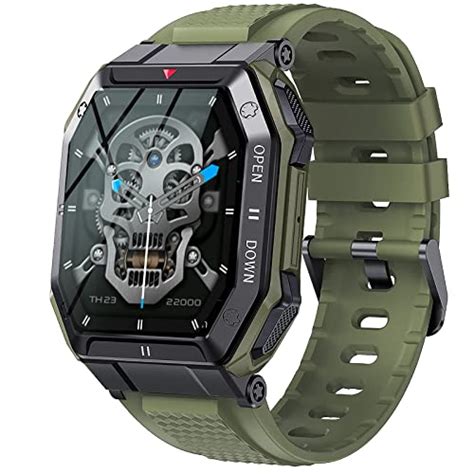 Jelloo Reloj Militar Inteligente Para Los Hombres Aire Libre Deporte