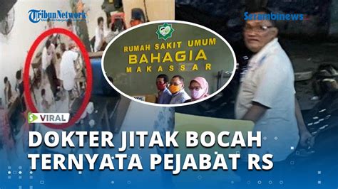 Tampang Oknum Dokter Jitak Bocah 3 Tahun Sampai Tersungkur Ternyata