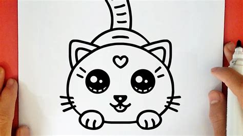 Comment Dessiner Un Chaton Kawaii Youtube