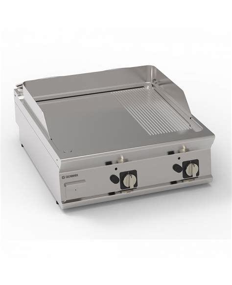 Tecnoinox Gas Griddle With Ribbed Plate Top X X Cm