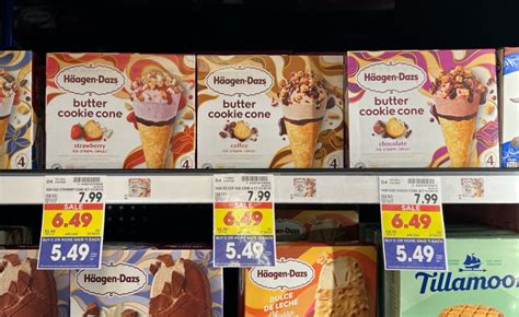 Haagen Dazs Cones As Low As 3 49 Per Box At Kroger Regular Price 7