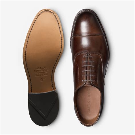 Park Avenue Cap-toe Oxford Mahogany | Mens Dress | Allen Edmonds