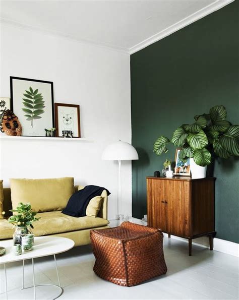 34 Beautiful And Inspiring Green Accent Walls Digsdigs