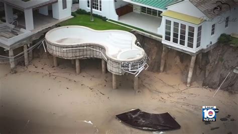 Staying Storm Safe In Hot Water Beach Erosion Hits Jupiter Inlet Colony Youtube