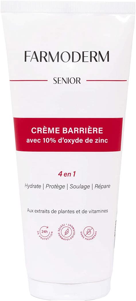 Farmoderm Crème Barrière à l Oxyde de Zinc à 10 pour Adultes Crème