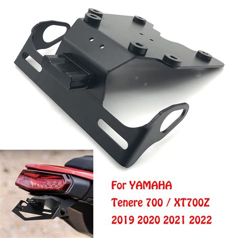 Motorcycle Rear License Plate Holder Bracket With Light Tail Tidy