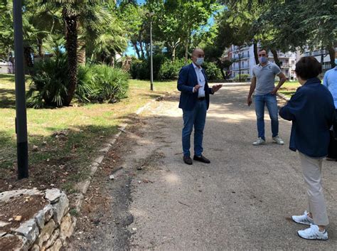 Bari Sopralluogo Dellassessore Galasso Sul Cantiere Di Parco Giugno