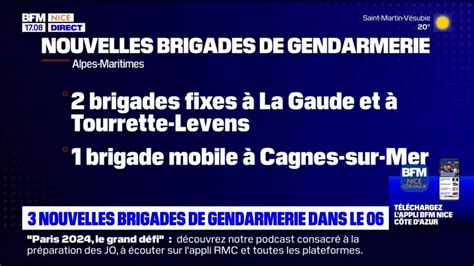 Alpes Maritimes Trois Nouvelles Brigades De Gendarmerie