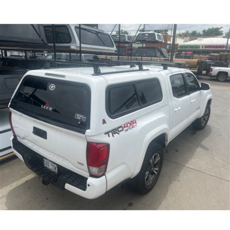 Tacoma Leer Used Topper White Suburban Toppers