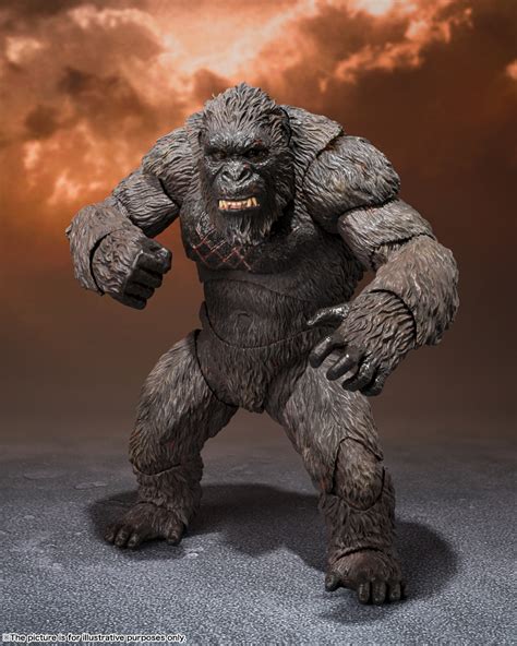 S H Monsterarts Kong From Godzilla Vs Kong 2021