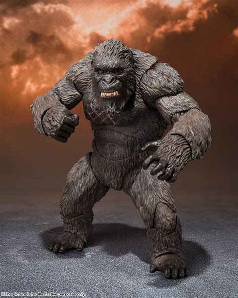 S. H. Monsterarts Kong From Godzilla Vs. Kong (2021) www.salaberlanga.com