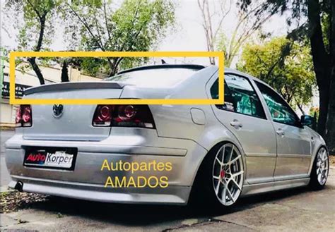 Aleron Cajuela Clásico A4 Mk4 Jetta Tipo Vr6 Plástico Envío gratis