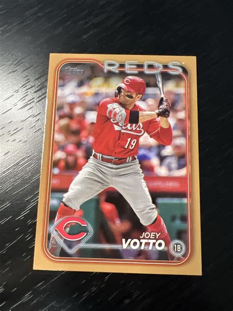 Topps Series Gold Foil Joey Votto Cincinnati Reds Ebay