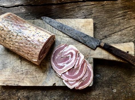 ‘arrotolata Herb Rolled Pancetta Trealy Farm Charcuterie