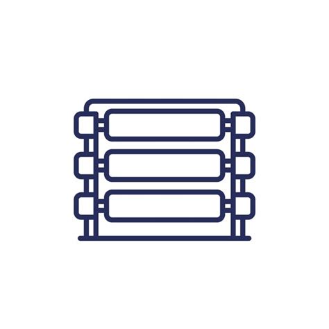 Premium Vector Loom Machine Icon Line Vector