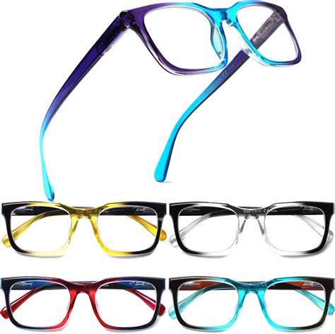 Henotin Paquete De Lentes De Lectura Para Mujer Con Bisagra De