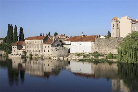 Old Town Trebinje And Trebisnjica River, Bosnia And Herzegovina, Europe ...