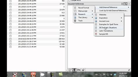 Scrivener For Windows Document Notes And References YouTube