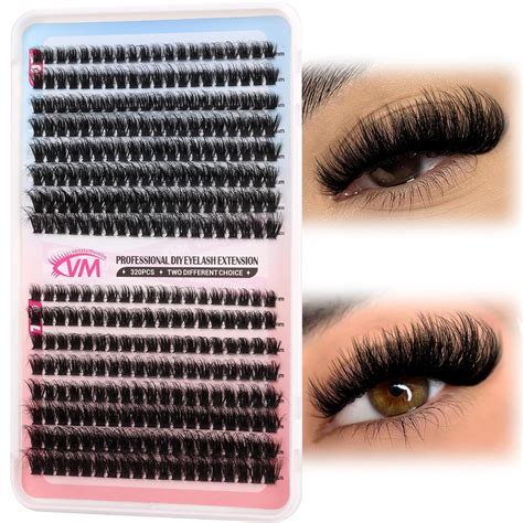 Amazon Lash Clusters D Curl Fluffy Eyelash Clusters D D Volume