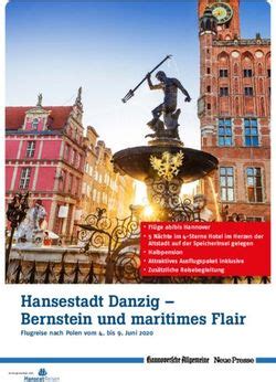 Hansestadt Danzig Bernstein Und Maritimes Flair HAZ