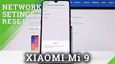 How To Reset Network Settings In XIAOMI Mi 9 Format Network