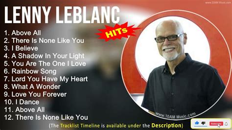 Lenny Leblanc Don Moen Mix Above All There Is None Like You I