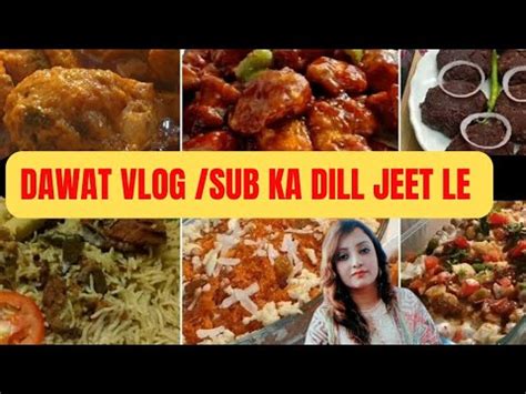 Dawat Vlog Simple Perfect Menu For Shabebarat Delicious Dessert Aise