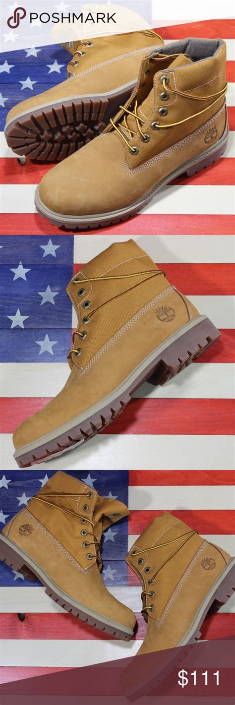 Timberland Heritage Roll Top Boot 6 Wheat A1qza 9 Leather Roll