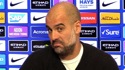 Pep Guardiola Full Pre Match Press Conference Manchester City V