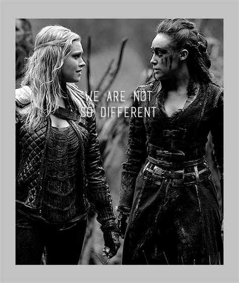 Clarke And Lexa The 100 Tv Show Fan Art 39156559 Fanpop