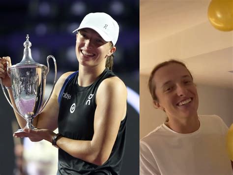 Iga Świątek szaleje po zwycięstwie w WTA Finals Balony z helem i trzy